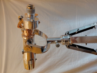 Polished binoculars ref15x80 MDtripod
