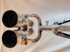 Polished binoculars ref15x80 MDtripod
