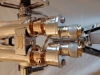 Polished binoculars ref15x80 MDtripod
